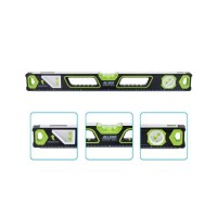 Рівень Alloid Pro, 60см, 3 капсули, з магнітом, бокове вікно (LD-007060)