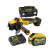 Шліфувальна машина DeWALT 18В XR Li-lon 6Ah, 125 мм, 3000-9000об/хв (DCG409VST1)