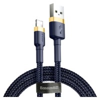 Дата кабель USB 2.0 AM to Lightning 1.0m 2.4A Cafule Blue-Gold Baseus (CALKLF-BV3)