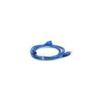 Дата кабель USB 2.0 AM/AF 1.8m ferrite transparent blue Voltronic (YT-AM/AF-1.8TBL)