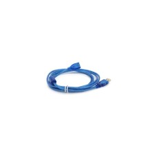 Дата кабель USB 2.0 AM/AF 1.8m ferrite transparent blue Voltronic (YT-AM/AF-1.8TBL)