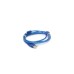 Дата кабель USB 2.0 AM/AF 1.8m ferrite transparent blue Voltronic (YT-AM/AF-1.8TBL)