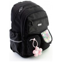 Рюкзак шкільний Maxi 18" Чорний (90187-black)