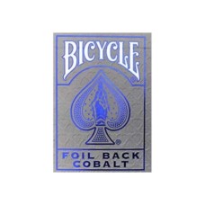 Гральні карти Bicycle Foil Back Cobalt (blue) (02441)