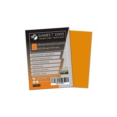 Протектор для карт Games 7 Days 66 х 91 мм, MTG, 80 шт Orange (PREMIUM) (GSD-OR6691)
