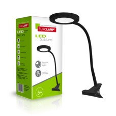 Настільна лампа Eurolamp 6W 5000K (LED-TLP-6W(black))