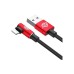 Дата кабель USB 2.0 AM to Lightning 2.0m 1.5A 90° corner red Baseus (CALMVP-A09)