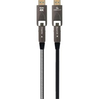Кабель мультимедійний HDMI M to HDMI M 10.0m V2.0 4K60Hz A/D to A/D AOC Cablexpert (CCAP-HDMIDD-AOC-10M)