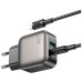 Зарядний пристрій BOROFONE BAS54A Absolute 1xUSB-C PD20W + 1xUSB QC3.0 + cable USB-C to Lightning Black (6941991116216)