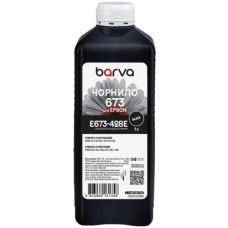 Чорнило Barva Epson 673 1 л, special, black (E673-428e)