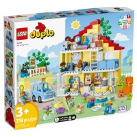 Конструктор LEGO DUPLO Сімейний будинок 3 в 1 218 деталей (10994)