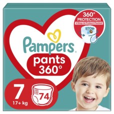 Підгузки Pampers трусики Pants Giant Розмір 7 (17+ кг) 74 шт. (8006540069622)