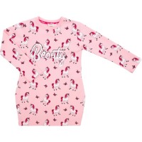 Плаття дитяче Breeze з єдинорогами (17743-128G-pink)