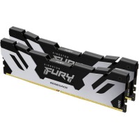 Модуль пам'яті для комп'ютера DDR5 48GB (2x24GB) 8000 MHz Renegade Black/Silver Kingston Fury (ex.HyperX) (KF580C38RSK2-48)