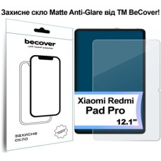 Скло захисне BeCover Matte Anti-Glare Xiaomi Redmi Pad Pro 12.1'' (713446)