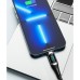 Дата кабель USB-C to Lightning 1.0m 20W Digital Display blue Essager (EXCTL-YD03)