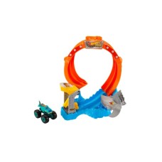 Автотрек Hot Wheels Monster Trucks Монстро-атака акули (JFR08)