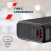 Батарея універсальна Canyon 20000mAh OnPower 230 TFT PD/130W Dark Grey (CNS-CPB230DG)