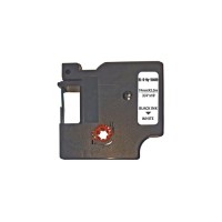 Стрічка для принтера етикеток UKRMARK RL-D-Ny-18489-BK/WT нейлонова стрічка. аналог DYMO S0718120, (900287)