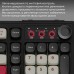 Клавіатура Ajazz AF98 Plus Wireless/Bluetooth/USB UA Black/White/Red (AF98-PLUS-BSR)