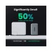 Зарядний пристрій Ugreen 2xUSB-C + 1xUSB 65W GaN gray (10335)