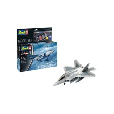 Збірна модель Revell Літак Lockheed Martin F-22A Raptor рівень 4 масштаб 1:72 (RVL-63858)