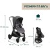 Коляска Chicco 2 в 1 Bellagio 2 Сіра (2900990903245) (87183.45.01)