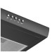 Витяжка кухонна Pyramida UX 60 (380) B BL