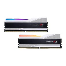 Модуль пам'яті для комп'ютера DDR5 32GB (2x16GB) 7600 MHz Trident Z5 RGB Silver G.Skill (F5-7600J3646G16GX2-TZ5RS)
