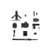 Цифровий фотоапарат Canon EOS R50 + RF-S 18-45 IS STM Black Creator Kit (5811C036)