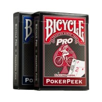 Гральні карти Bicycle Pro PokerPeek (red, blue) (01456)