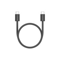 Дата кабель USB-C to USB-C 1.0m 60W Magnet Braided Black Canyon (CND-CCMG60AB15B)