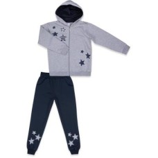 Спортивний костюм Breeze із зірками (9712-134G-gray)