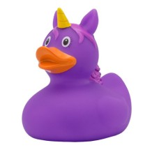 Іграшка для ванної LiLaLu Качка Єдиноріг фіолетовий (L2090)