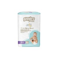 Підгузки Giggles Premium 3 Midi 4-9 кг 34 шт (8680131206896)