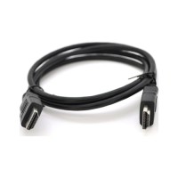 Кабель мультимедійний HDMI M to HDMI M 1.2m V1.4 black Merlion (YT-HDMI(M)/(M)-1.2mW-H181)