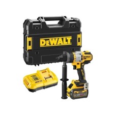 Шуруповерт DeWALT XR Li-lon 18 В, 2 АКБ + ЗП, кейс TSTAK (DCD999X1)