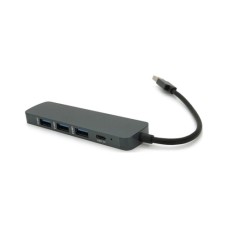 Концентратор Voltronic USB 3.0 to 4xUSB 0.2m aluminum (YT-3H4/2TB)