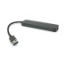 Концентратор Voltronic USB 3.0 to 4xUSB 0.2m aluminum (YT-3H4/2TB)