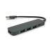 Концентратор Voltronic USB 3.0 to 4xUSB 0.2m aluminum (YT-3H4/2TB)