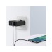 Дата кабель USB 2.0 AM to USB-C 2.0m 3A 90° corner US176 black UGREEN (20857)