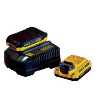 Набір акумулятор + зарядний пристрій Stanley FatMax V20, 18 В, 2x2Ah, 2A (SFMCB12D2)