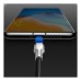 Дата кабель USB 3.1 AM to Type-C 0.25m CAKF 6.0A 66W Cafule Series Metal Data Cable Black Baseus (CAKF000001)