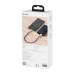 Дата кабель USB 3.1 AM to Type-C 0.25m CAKF 6.0A 66W Cafule Series Metal Data Cable Black Baseus (CAKF000001)