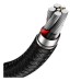 Дата кабель USB 3.1 AM to Type-C 0.25m CAKF 6.0A 66W Cafule Series Metal Data Cable Black Baseus (CAKF000001)