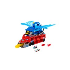 Автотрек Hot Wheels City Транспортер-трансформер Два дракони (JBM72)