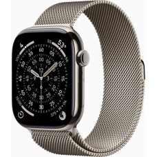 Смарт-годинник Apple Watch Series 11 GPS + Cellular 46mm Natural Titanium Case with Natural Milanese Loop - M/L (MFD04RK/A)