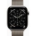 Смарт-годинник Apple Watch Series 11 GPS + Cellular 46mm Natural Titanium Case with Natural Milanese Loop - M/L (MFD04RK/A)