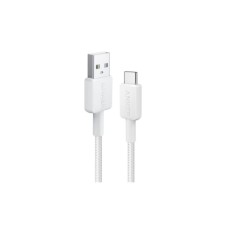 Дата кабель USB 2.0 AM to Type-C 1.8m 322 White Anker (A81H6H21)