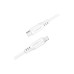 Дата кабель USB-C to Lightning 1.2m 3.0A TPE C3-01 White Acefast (6974316280811)